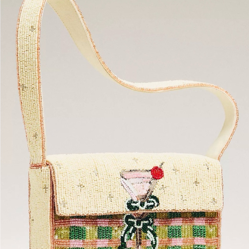 New Anthropologie - The Fiona Beaded Bag: Food & Drink Edition View 2